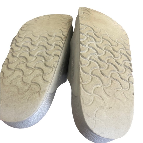 Birkenstock Grey Foam Arizona Ava Double Strap Sandals Size 40 9.5 - Picture 5 of 6